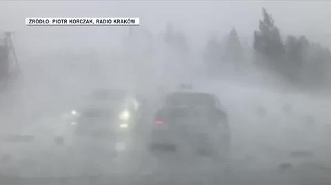 Warunki na drodze w Bukowinie Tatrzańskiej