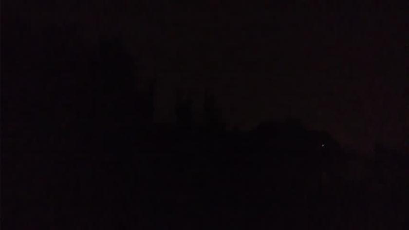 Bielsko Biała leje i grzmi.