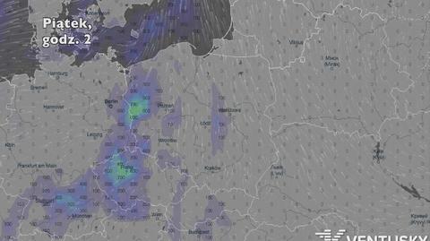 Potencjalny rozwój burz w ciągu najbliższych dni (Ventusky.com) | wideo bez dźwięku