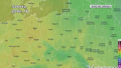 Prognozowana temperatura w najbliższych dniach 