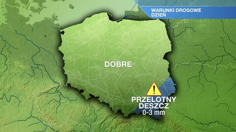 Warunki drogowe w środę 10.08