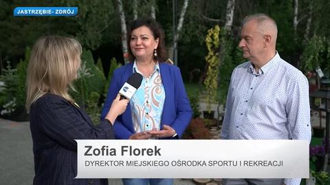Zofia Florek i Janusz Jurczak w rozmowie z Mają Popielarską