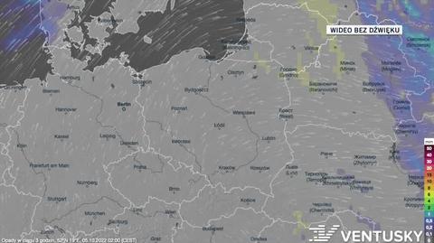 Prognoza opadów w dniach 05-09.10