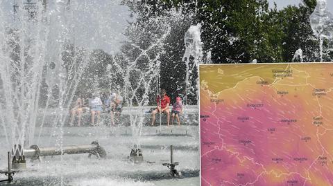 Prognozowana temperatura na kolejne dni