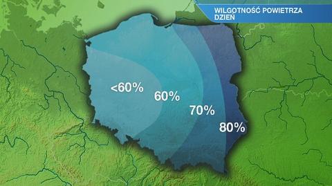 Warunki biometeorologiczne w sobotę