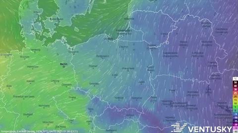 Temperatura w kolejnych dniach