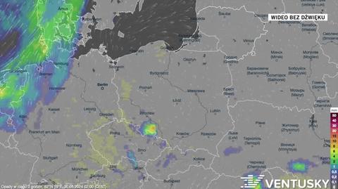 Prognoza opadów na Boże Ciało i długi weekend czerwcowy