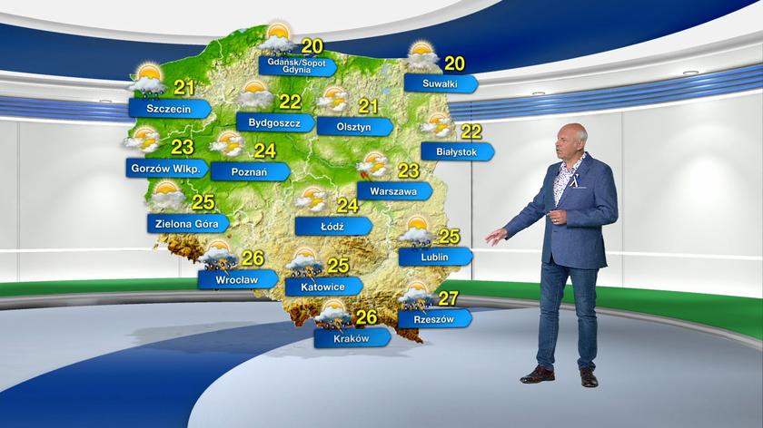 Weather for Thursday, 14.07
