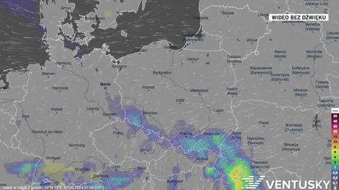 Prognoza opadów na okres 7-11.03