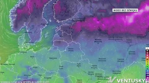 Temperatura w Petersburgu