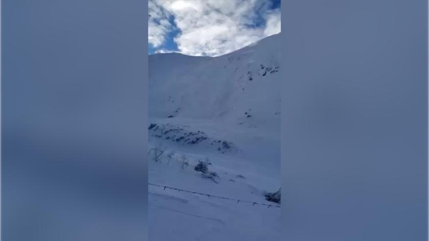 Tatry: lawina śnieżna zeszła na trasę narciarską