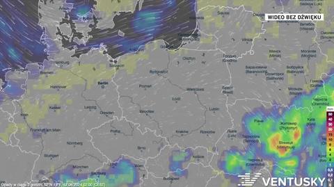 Prognoza opadów na okres 12-16.06