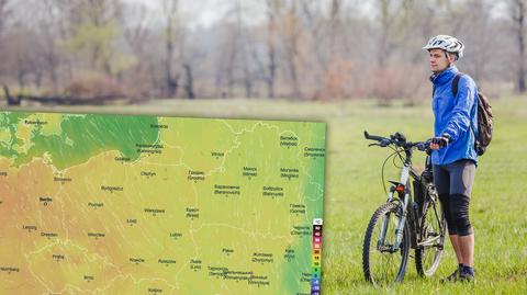 Prognozowana temperatura w kolejnych dniach