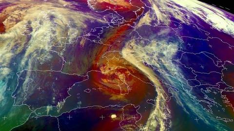 Pogoda w Polsce. Sytuacja baryczna. Masa powietrza polarnego odmalowała ...