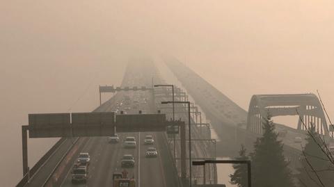 Dym z pożarów lasów pogorszył jakość powietrza w Seattle