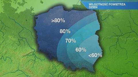 Warunki biometeorologiczne w sobotę