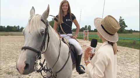 Anna Dec rozmawia z Anną Sokólską, zawodniczką łucznictwa konnego