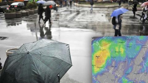 Prognozowana temperatura w kolejnych dniach