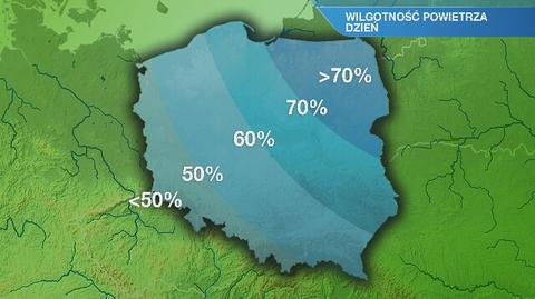 Warunki biometeorologiczne we wtorek