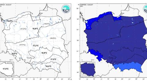 Prognozowana temperatura w kolejnych dniach