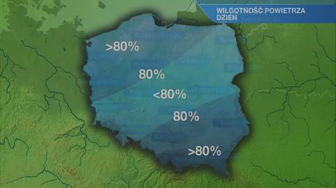 Warunki biometeorologiczne we wtorek