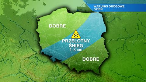 Warunki drogowe w piątek 27.01