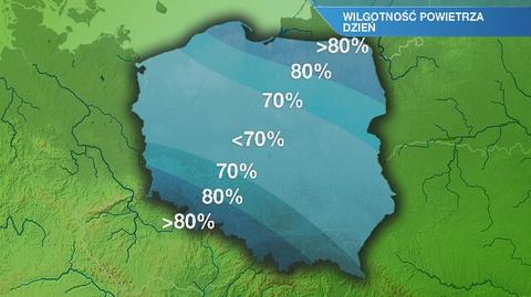 Warunki biometeorologiczne w sobotę