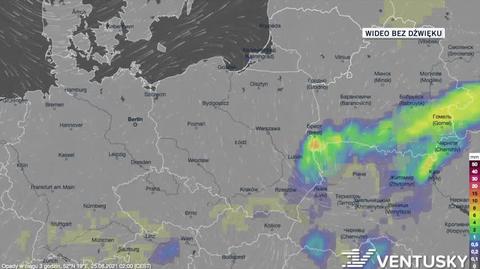 25-29.08 - prognozowane opady