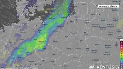 Prognoza opadów na okres 17-21.02