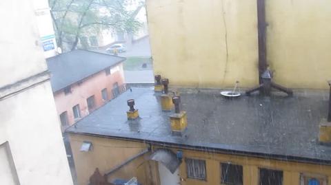 Burza w Kielcach