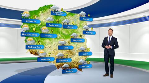 Prognoza pogody na wtorek 5.03