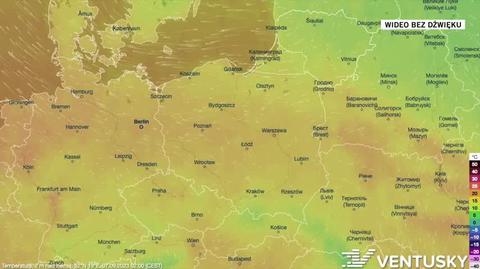 Prognoza temperatury na kolejne dni