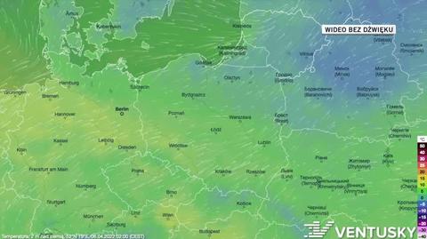 Prognozowana temperatura w nadchodzących dniach