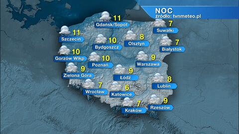 Prognoza na noc 14/15.06