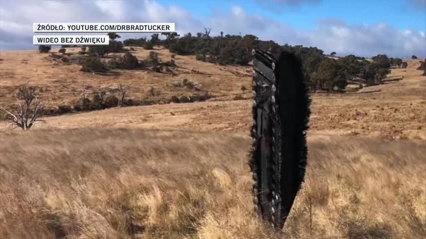 Fragment rakiety znaleziony na polu w Australii