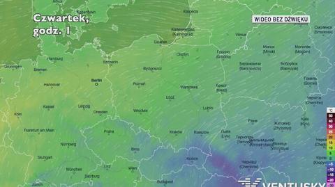 Prognozowana temperatura w najbliższych dniach