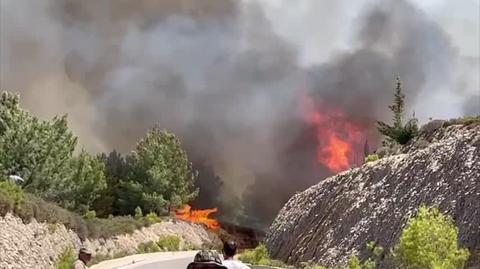 Pożary na Rodos nadal szaleją