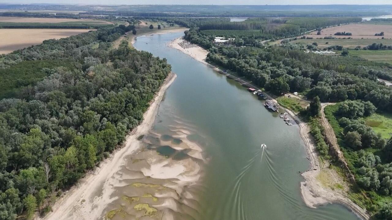 Rumunia. Rekordowo niski poziom w Dunaju. Reaktor jądrowy zostanie wyłączony