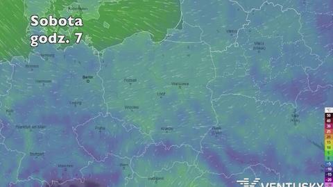 Temperatura w najbliższych dniach (ventusky.com | wideo bez dźwięku)