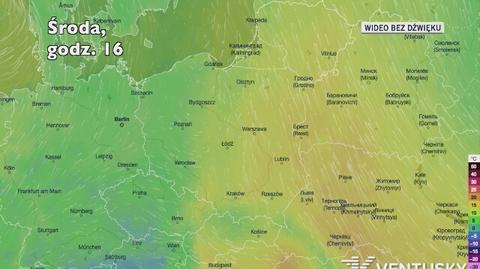 Prognozowana temperatura w najbliższych dniach 