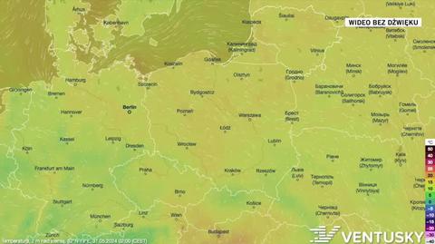 Prognoza temperatury na kolejne dni