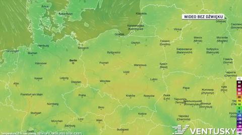 Prognoza temperatury na kolejne dni