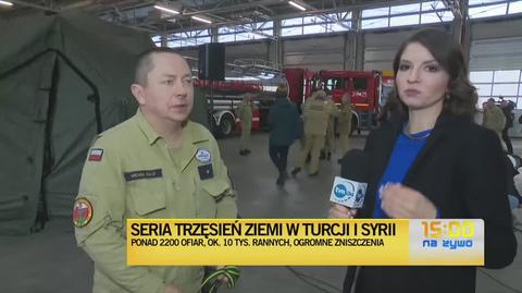 Polscy ratownicy lecą do Turcji na misję po trzęsieniu ziemi