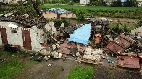 Strażacy podsumowują skutki przejścia trąby powietrznej