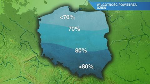 Warunki biometeorologiczne w sobotę