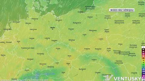 Prognoza temperatury na kolejne dni