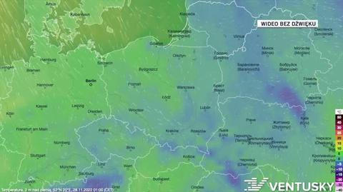 Prognoza temperatury na kolejne dni