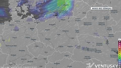 Prognoza opadów w dniach 11-15.02