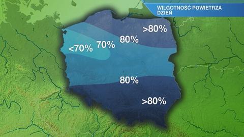 Warunki biometeorologiczne w sobotę