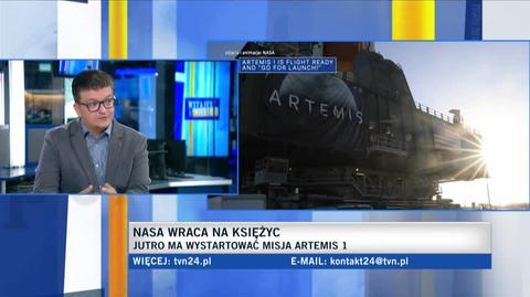 Rozmowa z Hubertem Kijkiem w przeddzień startu Artemis 1